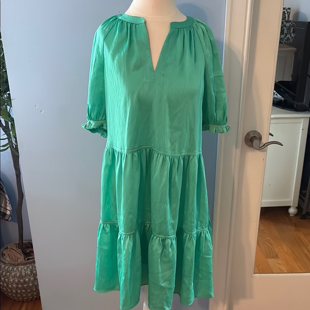 Current Air Teal Midi Dress NWT